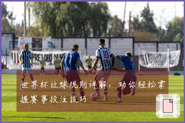世界杯让球规则详解，助你轻松掌握赛事投注技巧