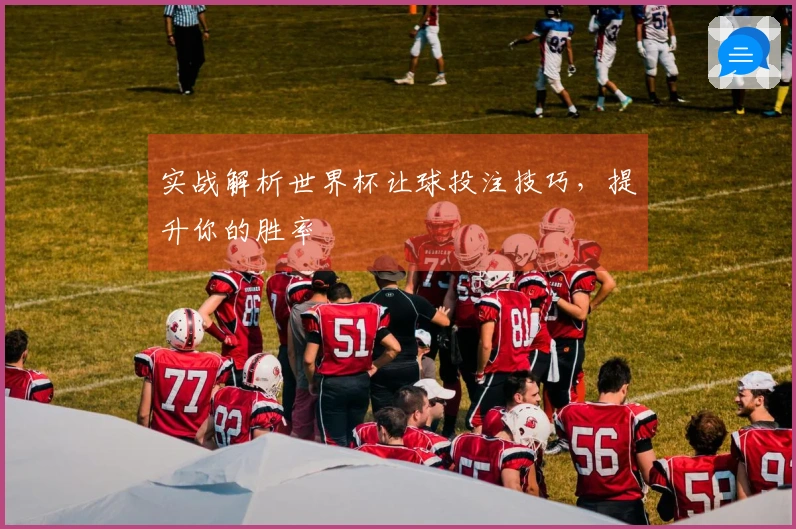 实战解析世界杯让球投注技巧，提升你的胜率